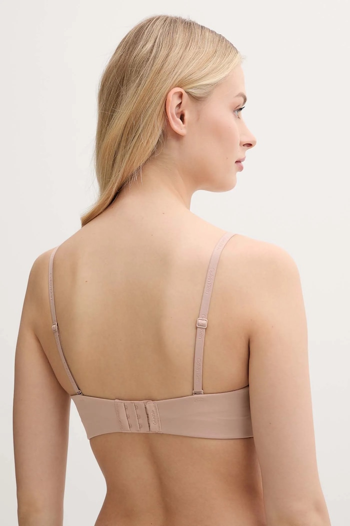 Oblečenie Podprsenka Calvin Klein Underwear LV00QF7537 béžová