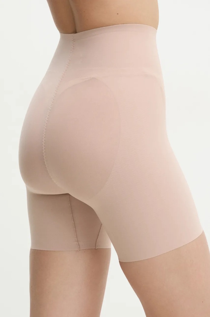 Tvarujúce šortky Calvin Klein Underwear LV00QF8168 béžová AA00