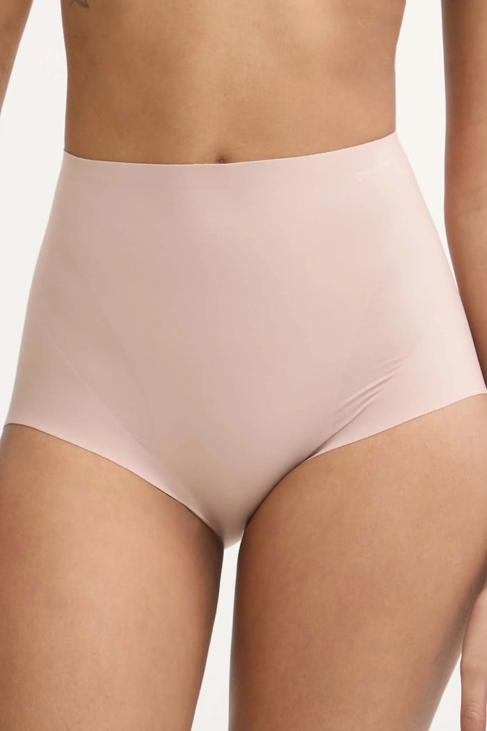 Σλιπ Calvin Klein Underwear πλεκτό ύφασμα μπεζ LV00QF8173
