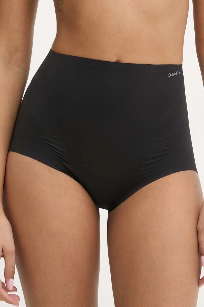Nohavičky Calvin Klein Underwear pletenina čierna LV00QF8173