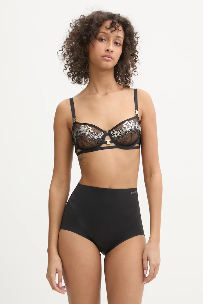 Nohavičky Calvin Klein Underwear LV00QF8173 čierna AA00