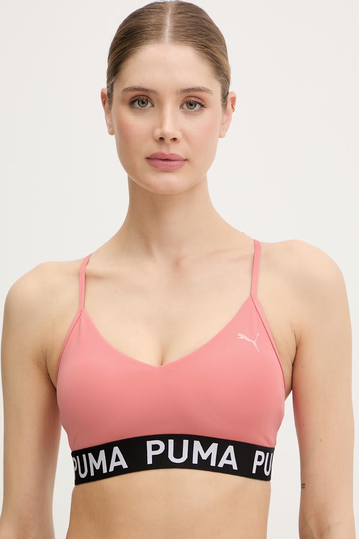 Puma αθλητικό σουτιέν ροζ 527140
