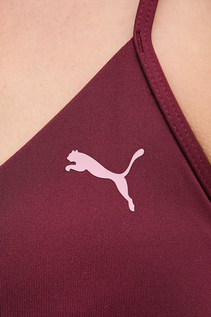 Puma αθλητικό σουτιέν 527140 μπορντό