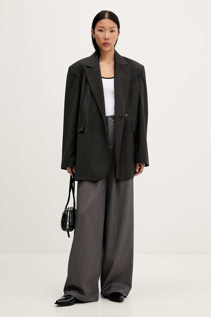 Karl Lagerfeld Jeans dámský top s bavlnou A2W17021 bílá SS26