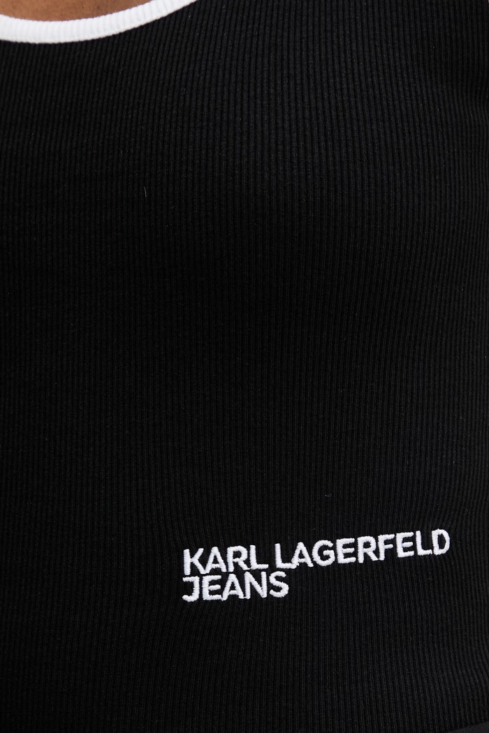 Karl Lagerfeld Jeans top dámsky s bavlnou A2W17021