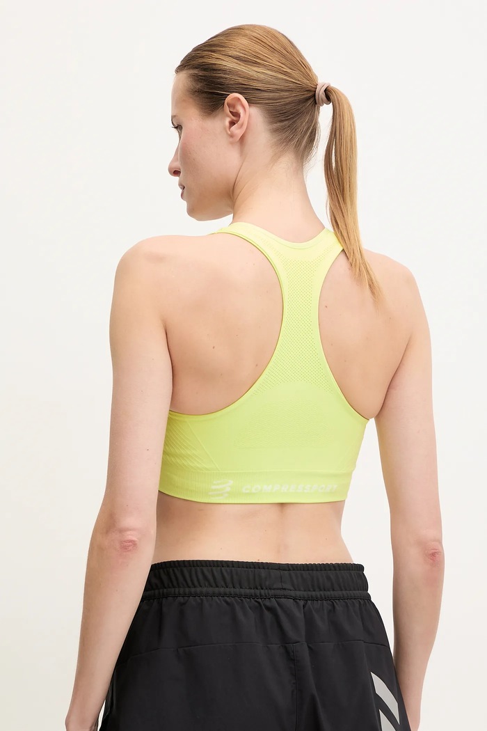 Ρούχα Αθλητικό σουτιέν Compressport Feel Free AUNW718 κίτρινο