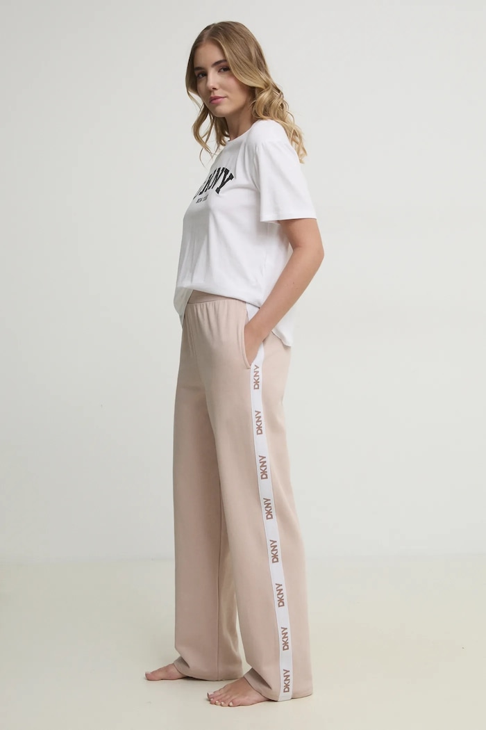 Dkny piżama dzianina biały YI70040