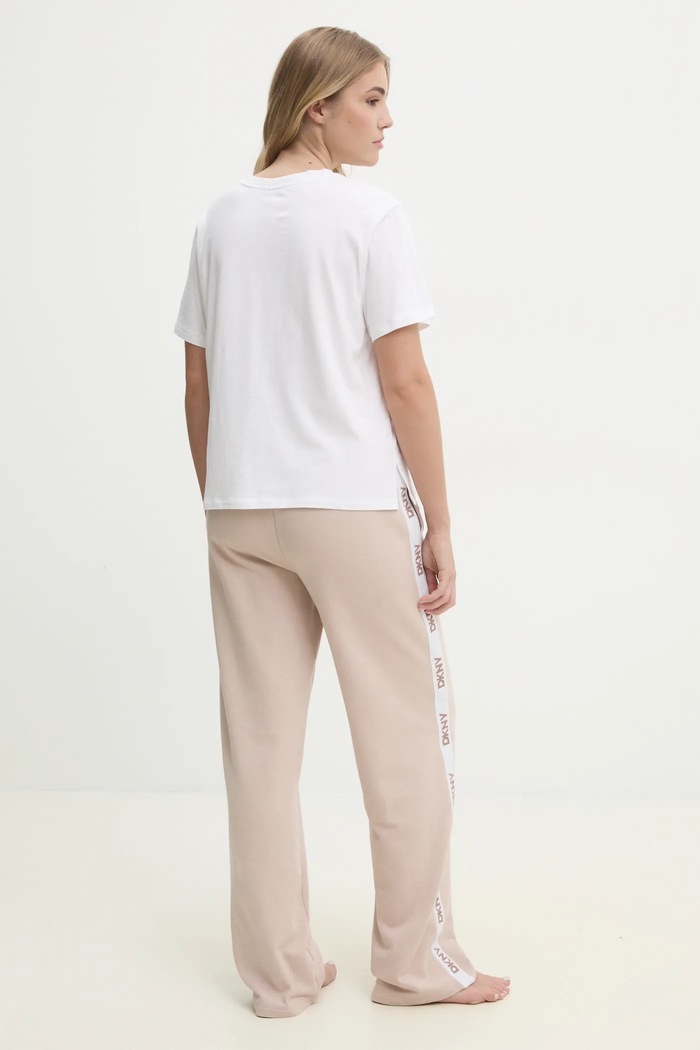 Dkny piżama YI70040 biały SS25