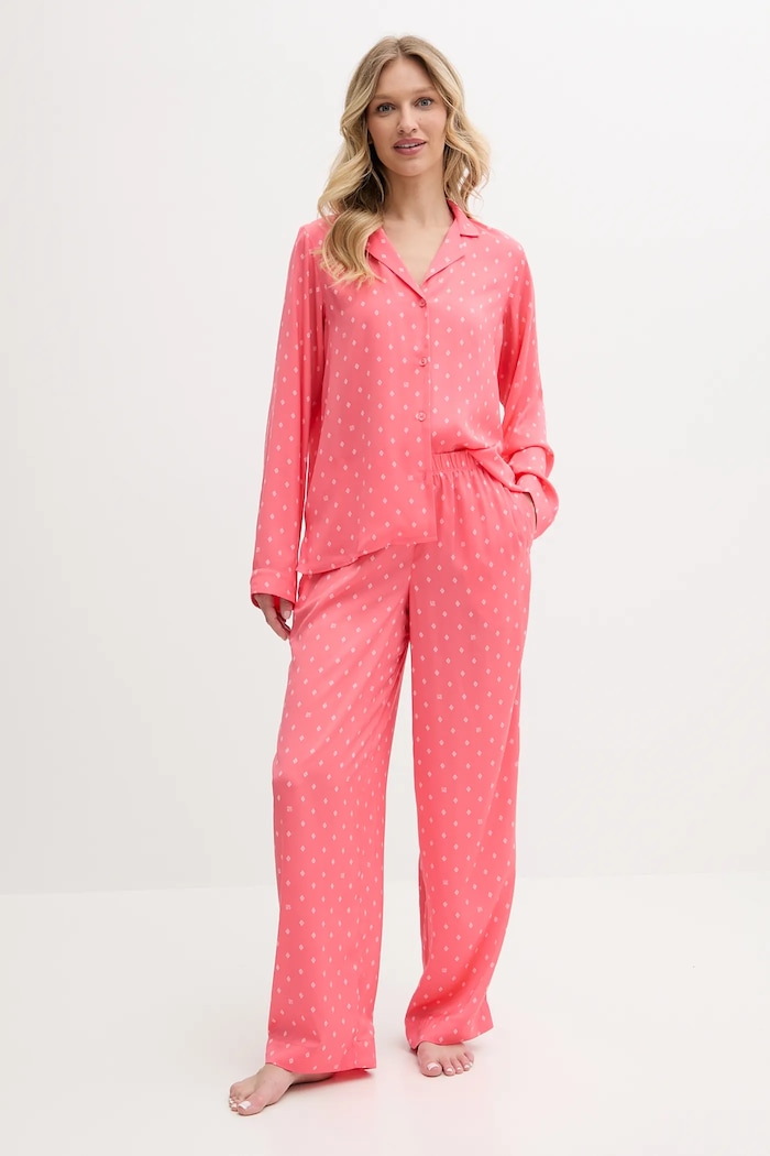Dkny pijama set portocaliu YI90045
