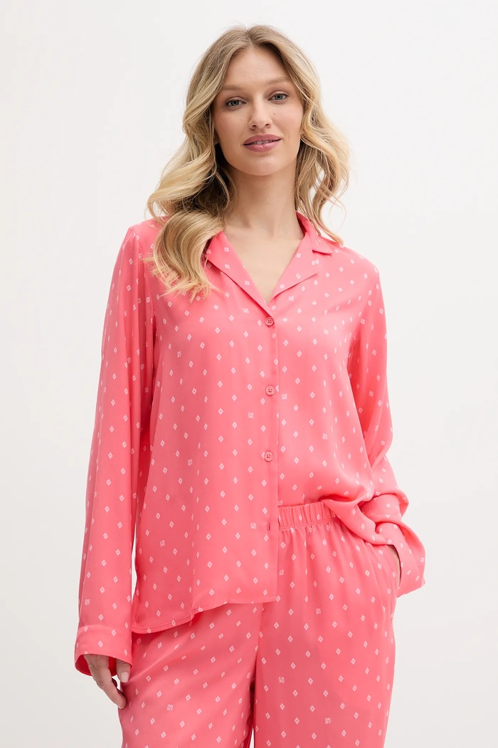 Dkny pijama YI90045 portocaliu SS25