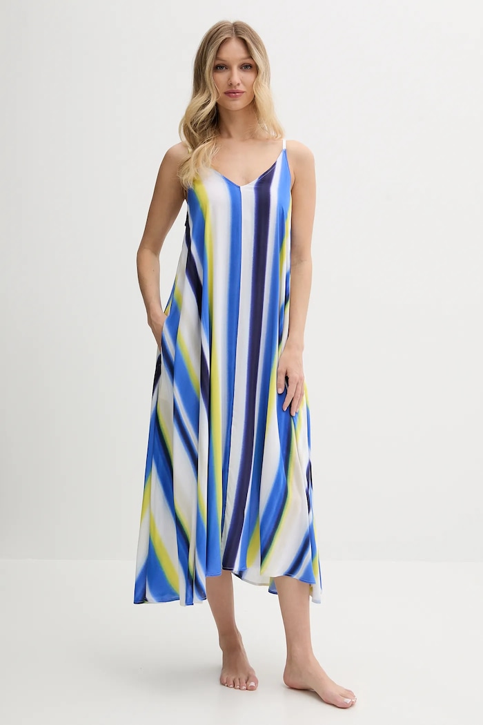 Dkny cămașă de noapte camasa de noapte albastru YI60052