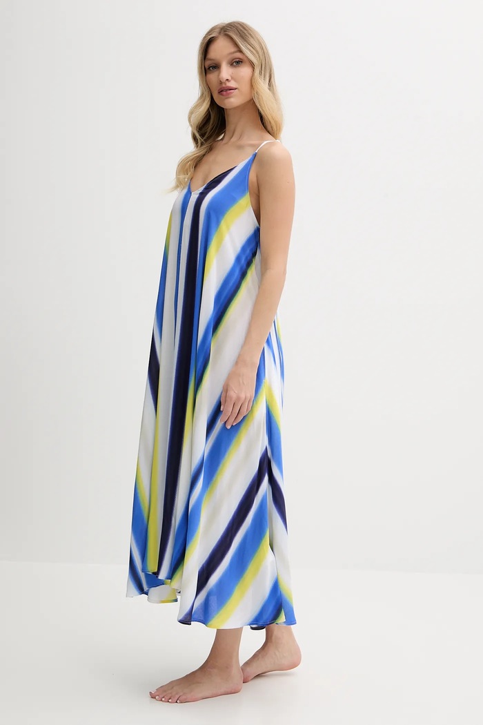 Dkny cămașă de noapte YI60052 albastru SS25
