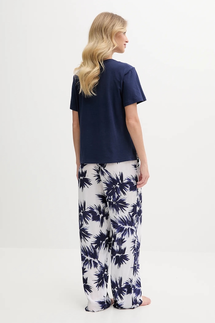 Pijama DKNY YI70052 bleumarin