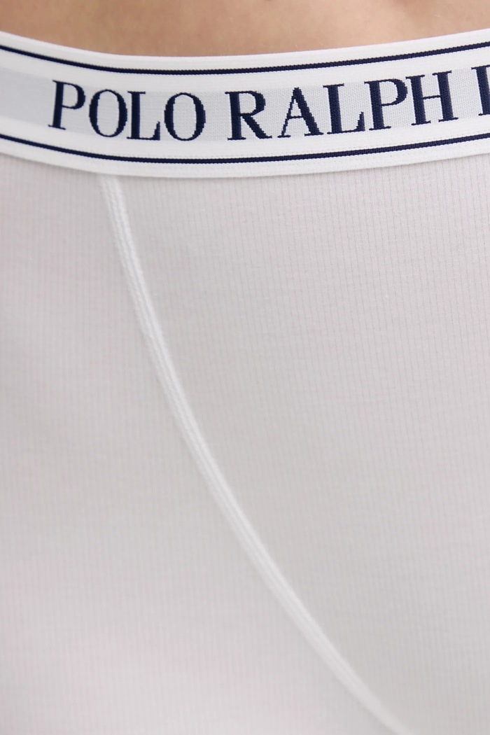 Polo Ralph Lauren εφαρμοστά μποξεράκια γυναικεία με βαμβάκι λευκό 4P0485