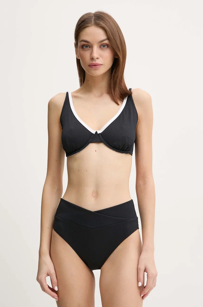 Kupaći grudnjak Hollister Co. KI311.5052.910 crna SS25