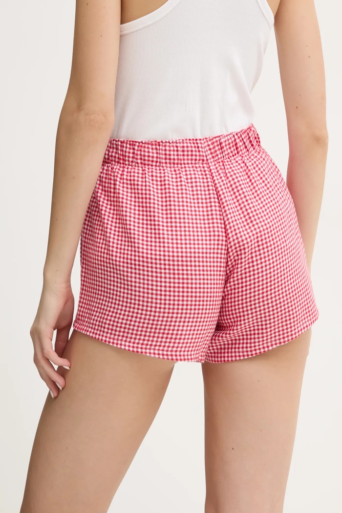 Pyžamové šortky Hollister Co. KI346.5015.504 červená SS25