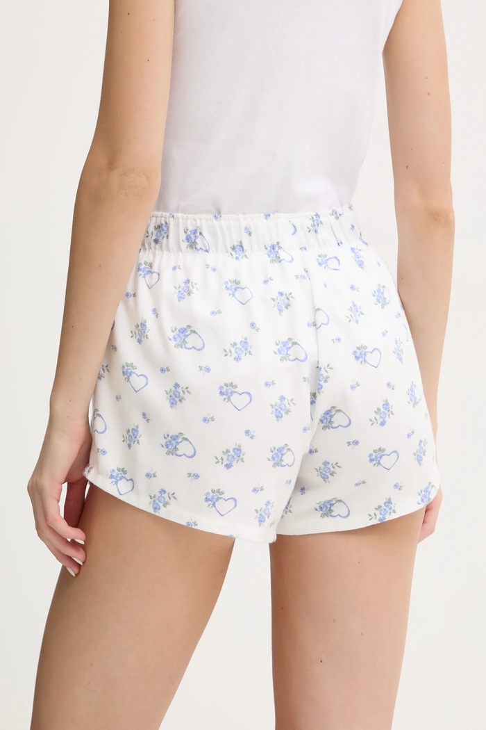 Kratki donji dio pidžame Hollister Co. KI346.5033.108 bijela SS25