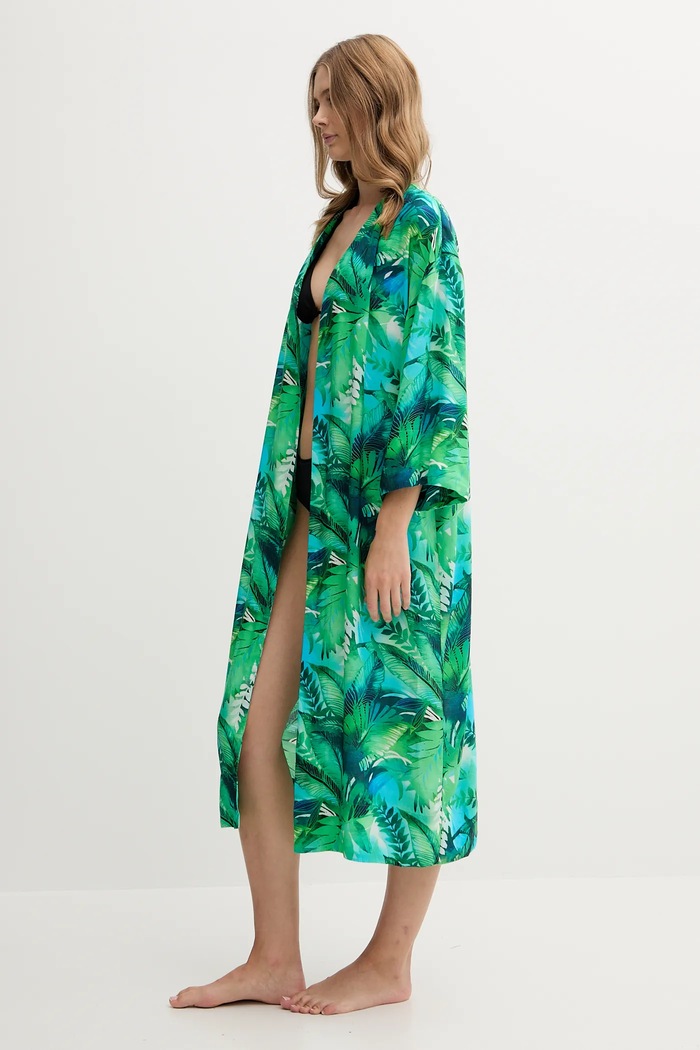 Lauren Ralph Lauren strandruha 20523177 zöld SS25