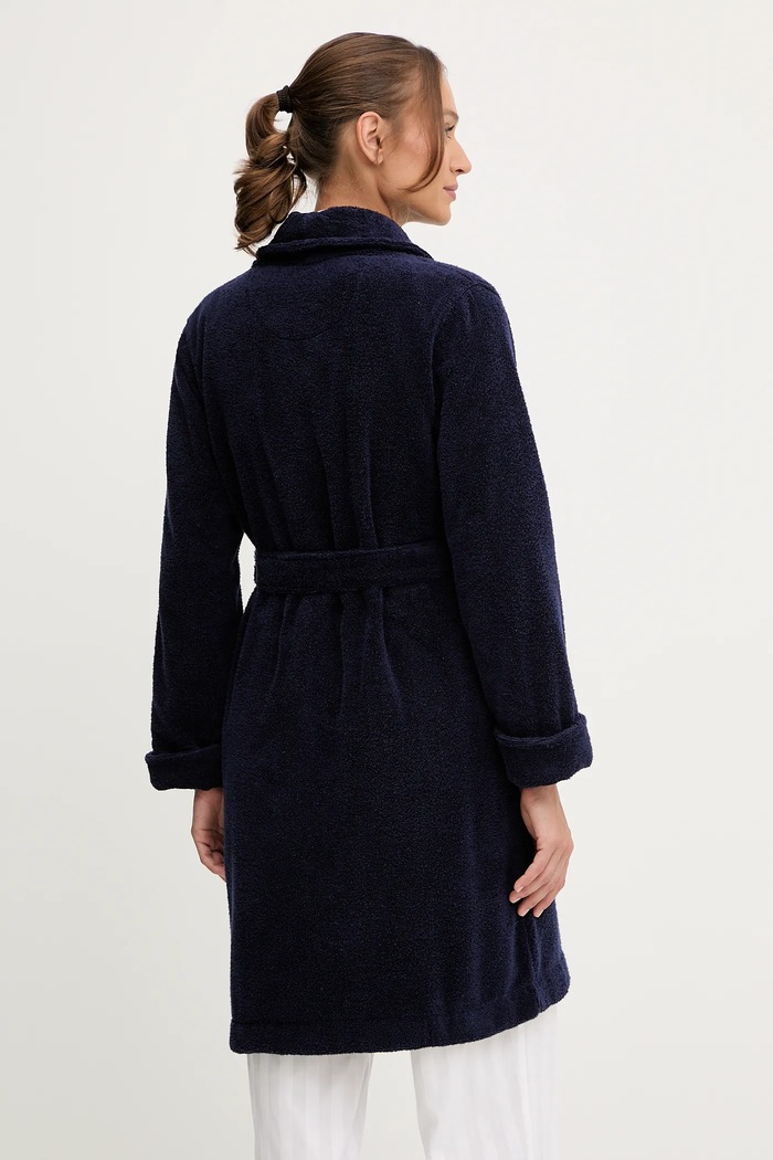 Дрехи Lauren Ralph Lauren Памучен халат Lauren Ralph Lauren ILN42298 тъмносин