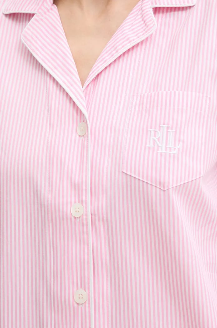 Lauren Ralph Lauren Пижама от две части дамска от памук ILN92315