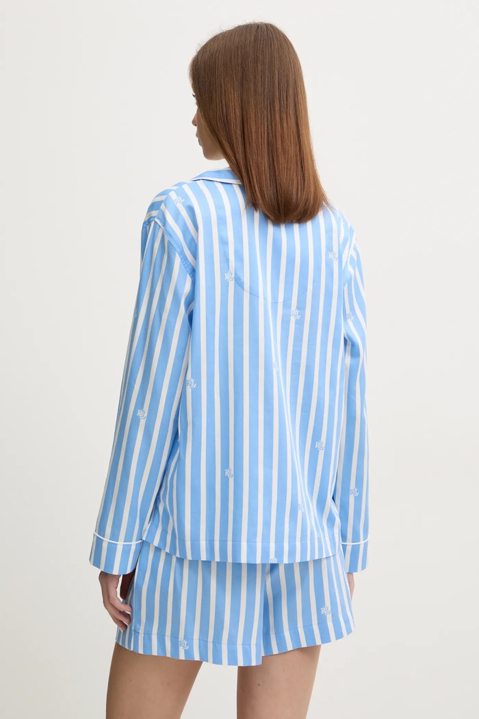 Lauren Ralph Lauren piżama ILN12400 niebieski SS25