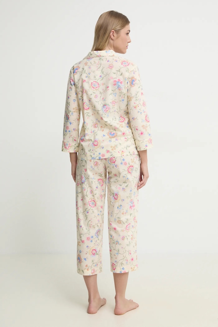 Lauren Ralph Lauren pizsama ILN92411 bézs SS25