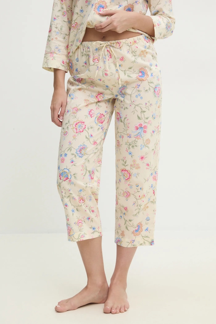 Ruházat Lauren Ralph Lauren pizsama ILN92411 bézs