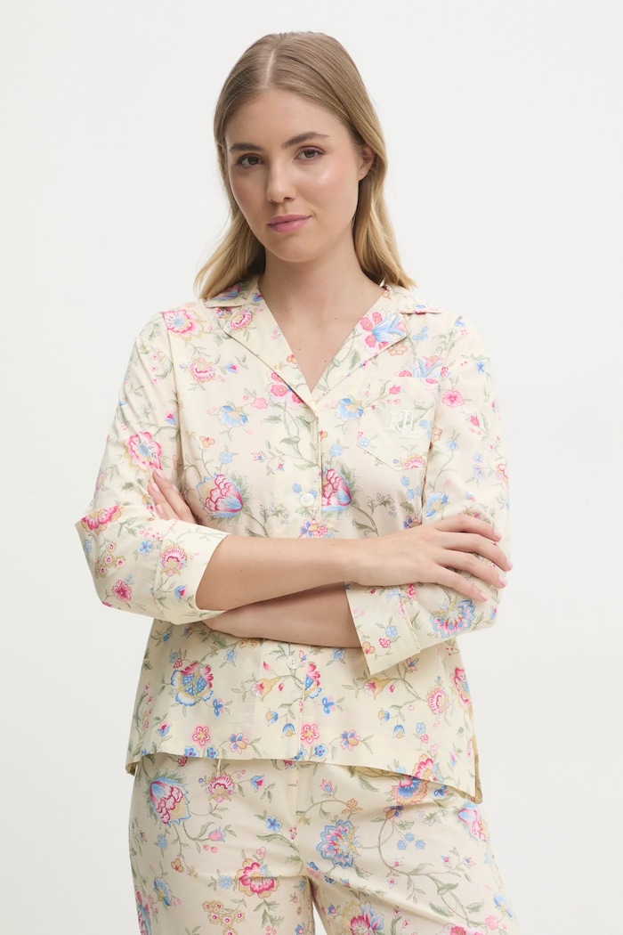Lauren Ralph Lauren pizsama bézs ILN92411