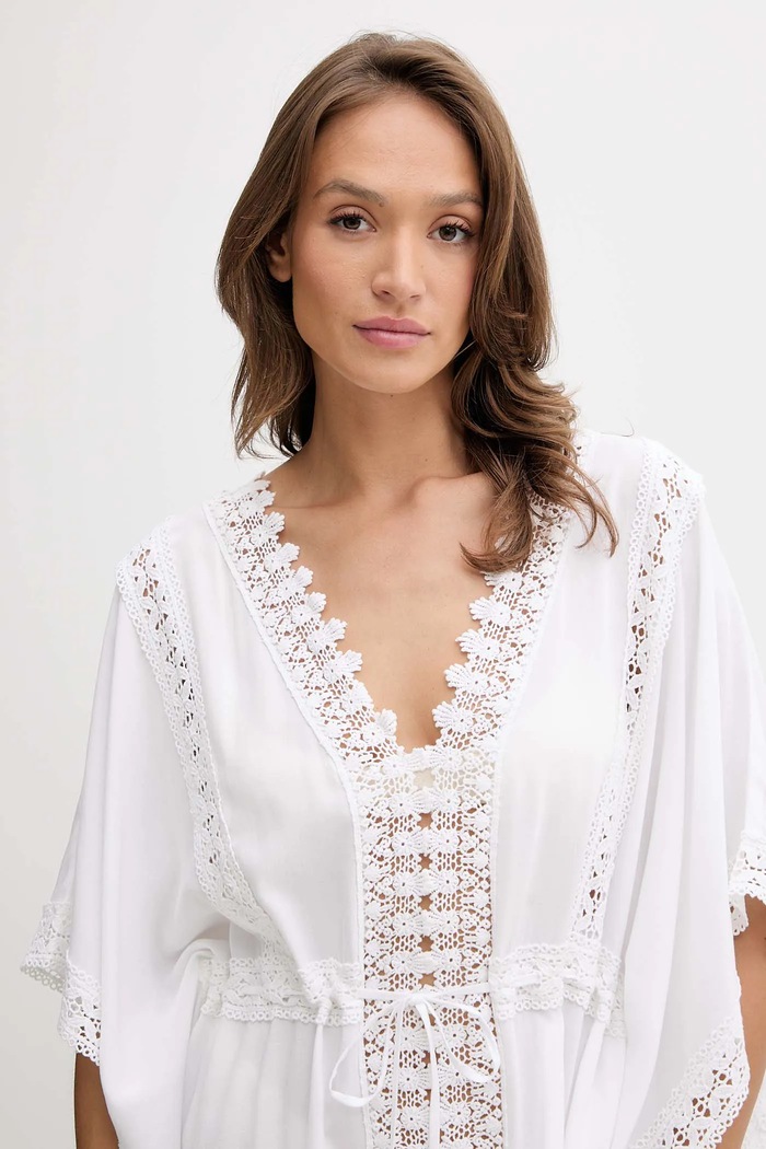 Îmbrăcăminte Melissa Odabash rochie de plaja MO.EVIN alb
