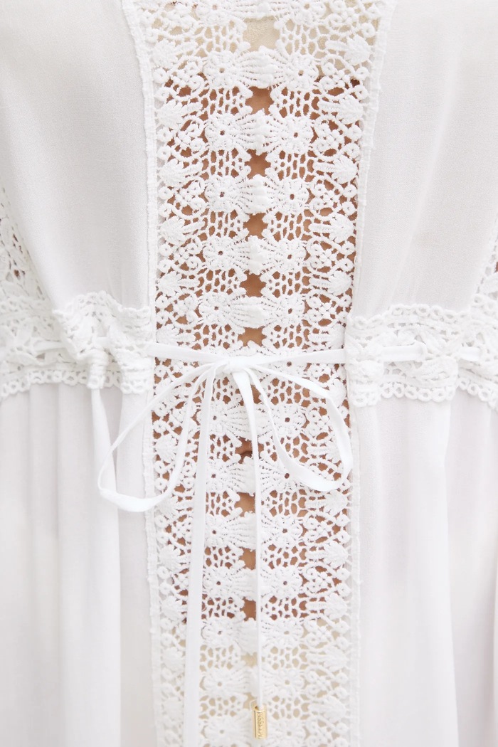 Melissa Odabash rochie de plaja alb MO.EVIN