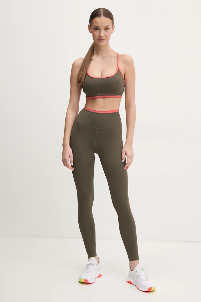 P.E Nation sutien sport Fundamental 251C270 verde SS25