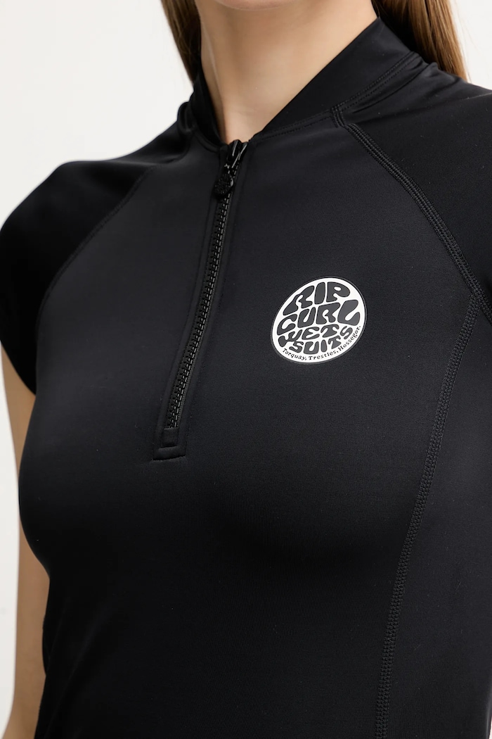 Rip Curl tricou de înot negru 15WWRV
