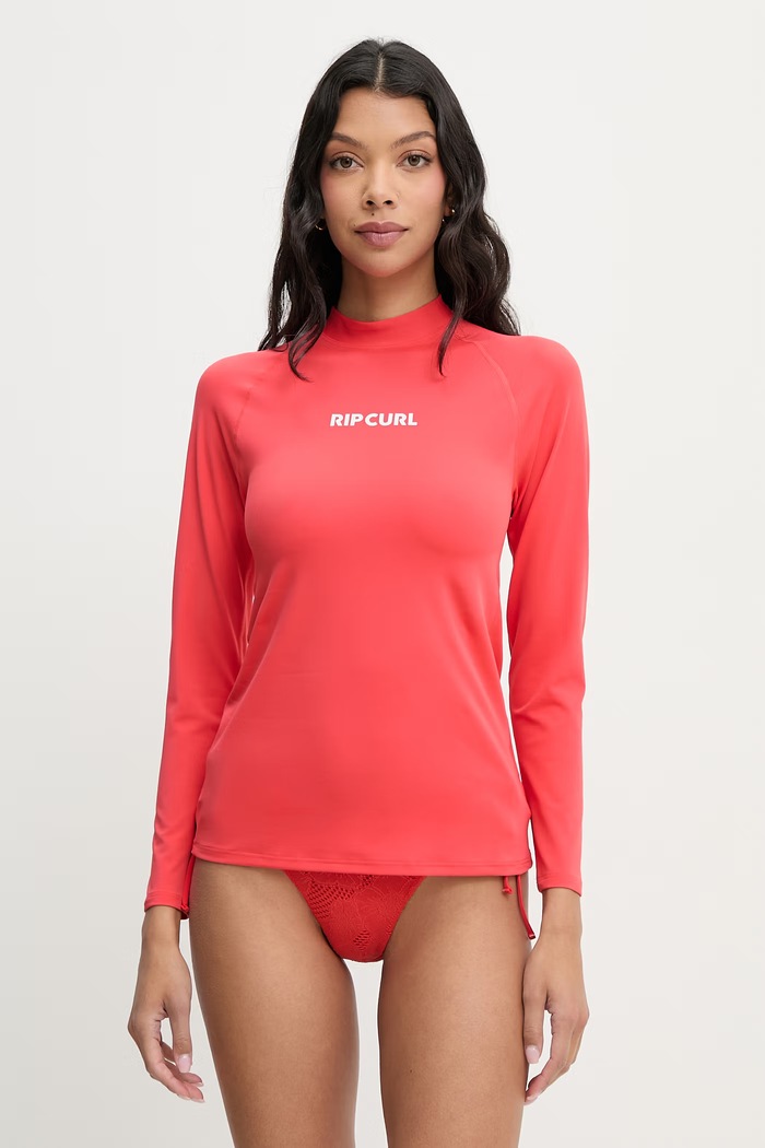 Rip Curl longsleeve kąpielowy damski czerwony 17MWRV