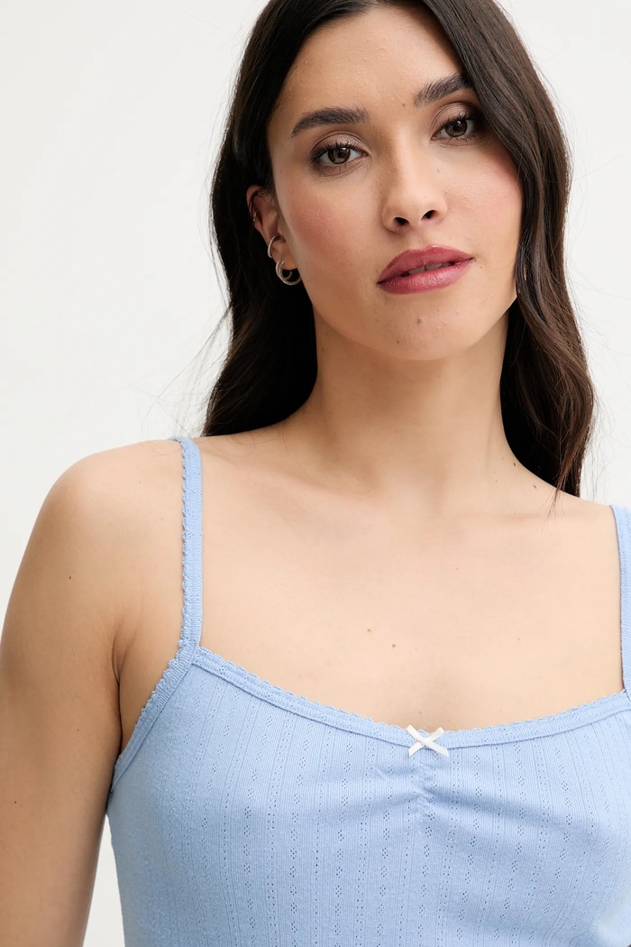 Oblečenie Pyžamový top Hollister Co. KI346.5022.220 modrá