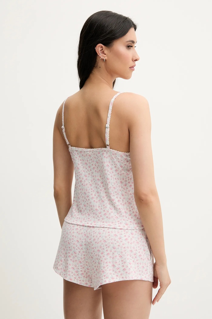 Gornji dio pidžame - top Hollister Co. KI346.5034.108 bež SS25