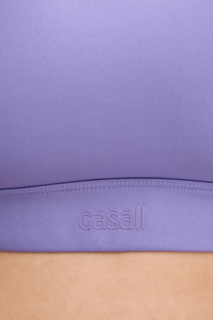 Športová podprsenka Casall Glitz fialová 25086