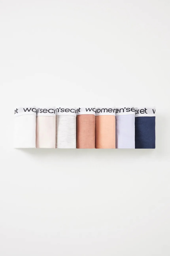 Kalhotky women'secret 7-pack kalhotky vícebarevná 4939958