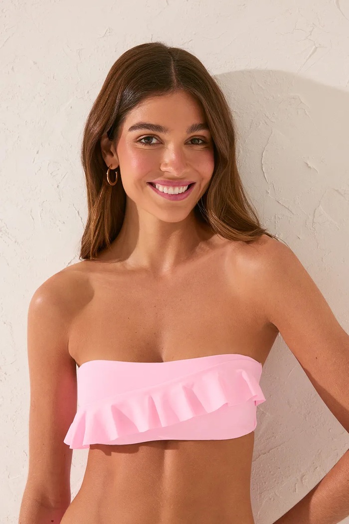 Ρούχα Bikini top women'secret 6489784 ροζ