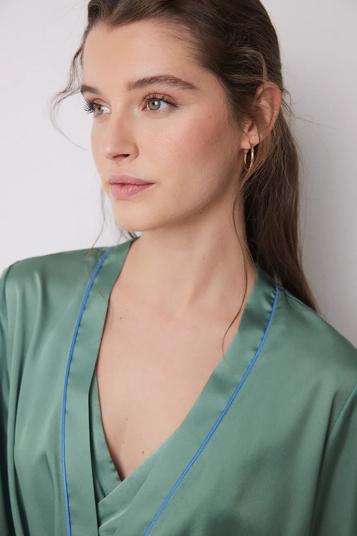 women'secret accappatoio verde 2539002