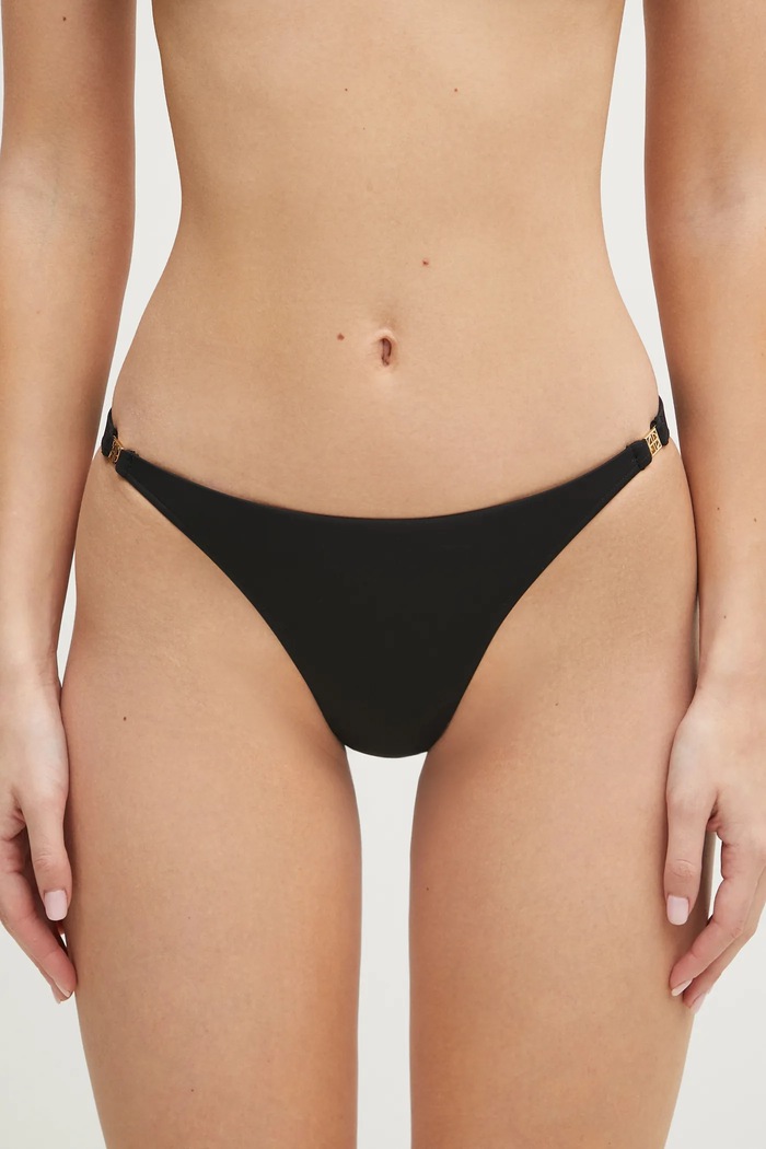 Anine Bing bikini briefs Bellamy Bikini Bottom plain black A.11.10968