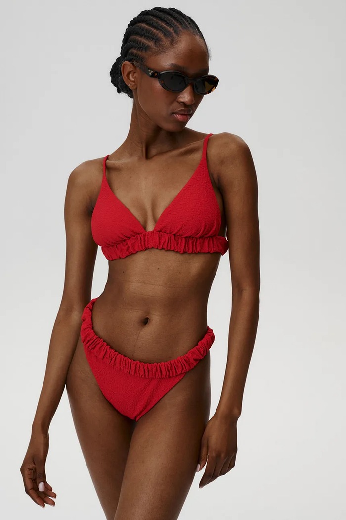 Undress Code biustonosz kąpielowy Before Sunrise Bikini Top 921 czerwony