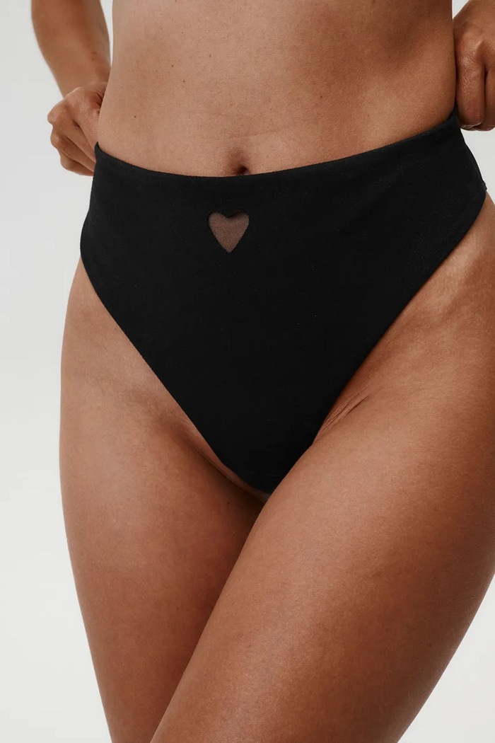 Undress Code tanga Oh Darling Thong 865 negru AW25