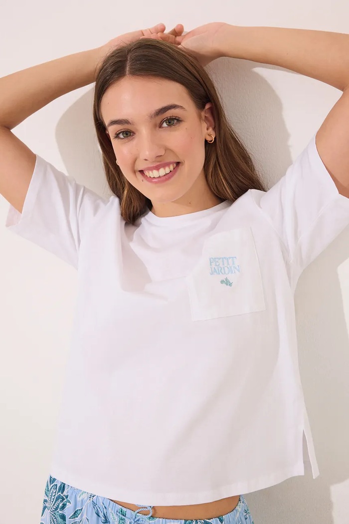 Îmbrăcăminte women'secret Set de pijama de bumbac 3599174 turcoaz