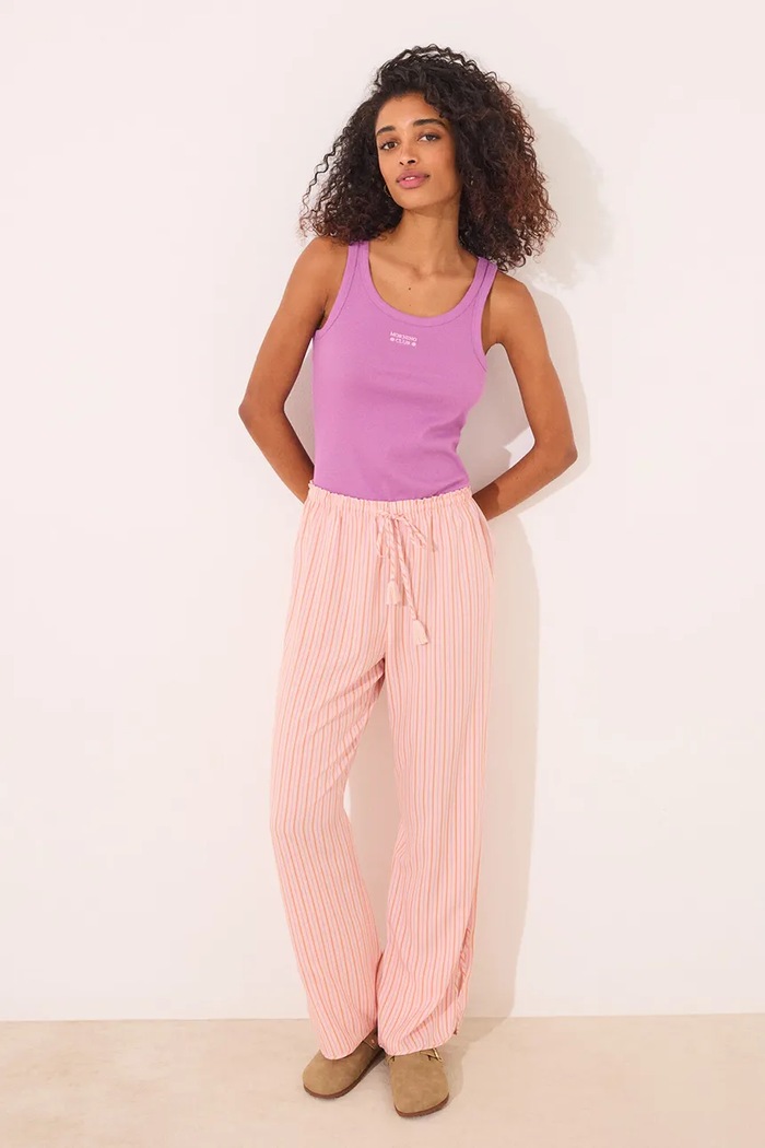 women'secret pantaloni de pijama fund roz 3709660