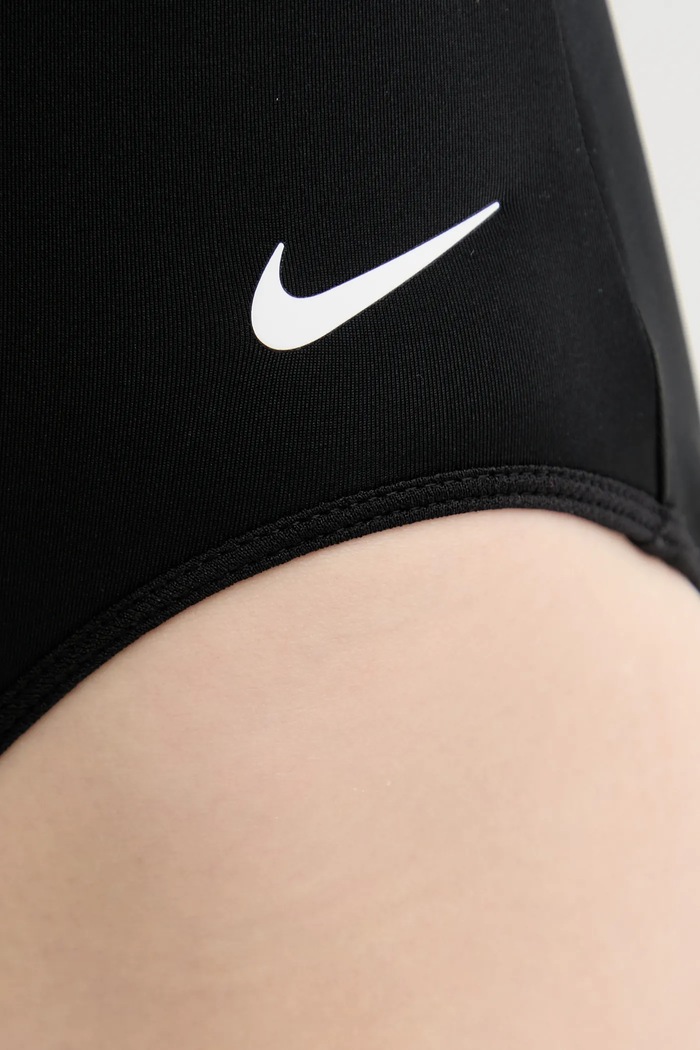 Nike egyrészes fürdőruha fekete NESSF231