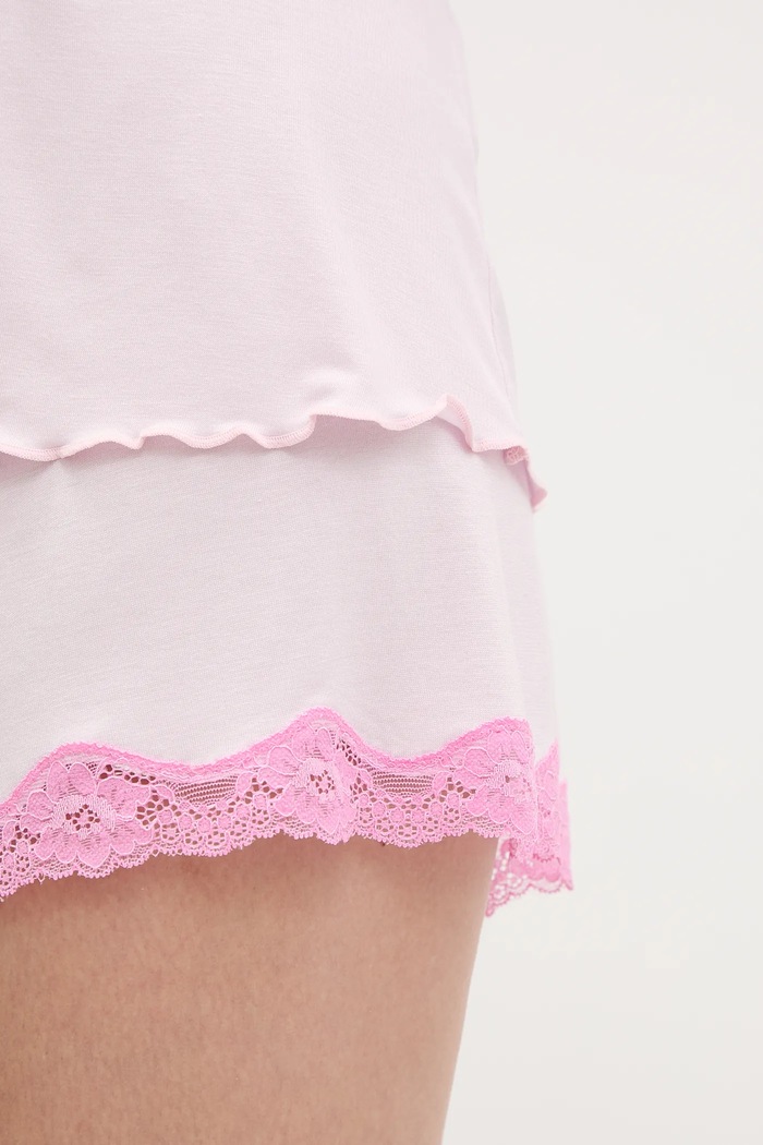 Oblečenie Pyžamové šortky United Colors of Benetton 3Z123900V fialová