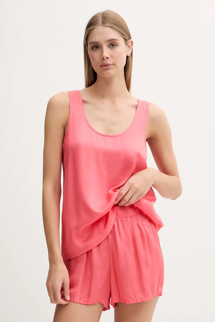 United Colors of Benetton piżama 41HY3P00S różowy SS25