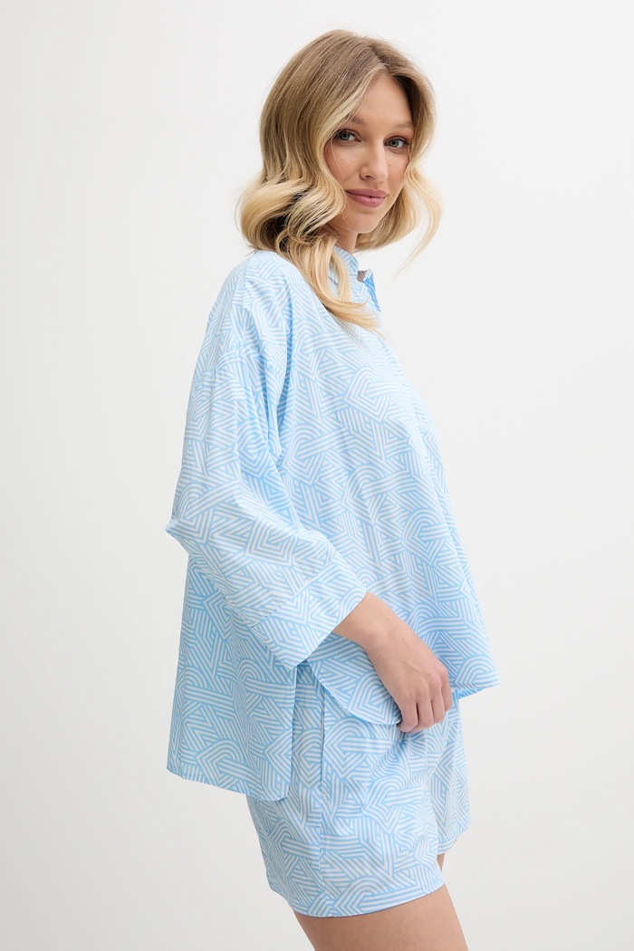Dkny pijama albastru YI50046
