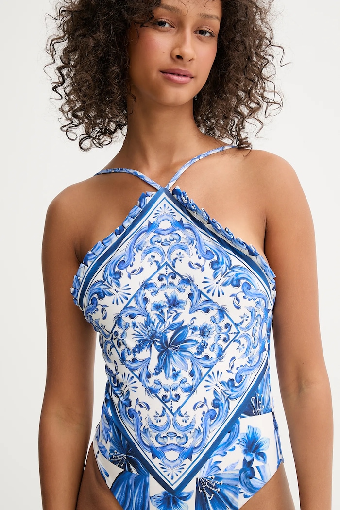 Odjeća Jednodijelni kupaći kostim Farm Rio 329340 ljubičasta