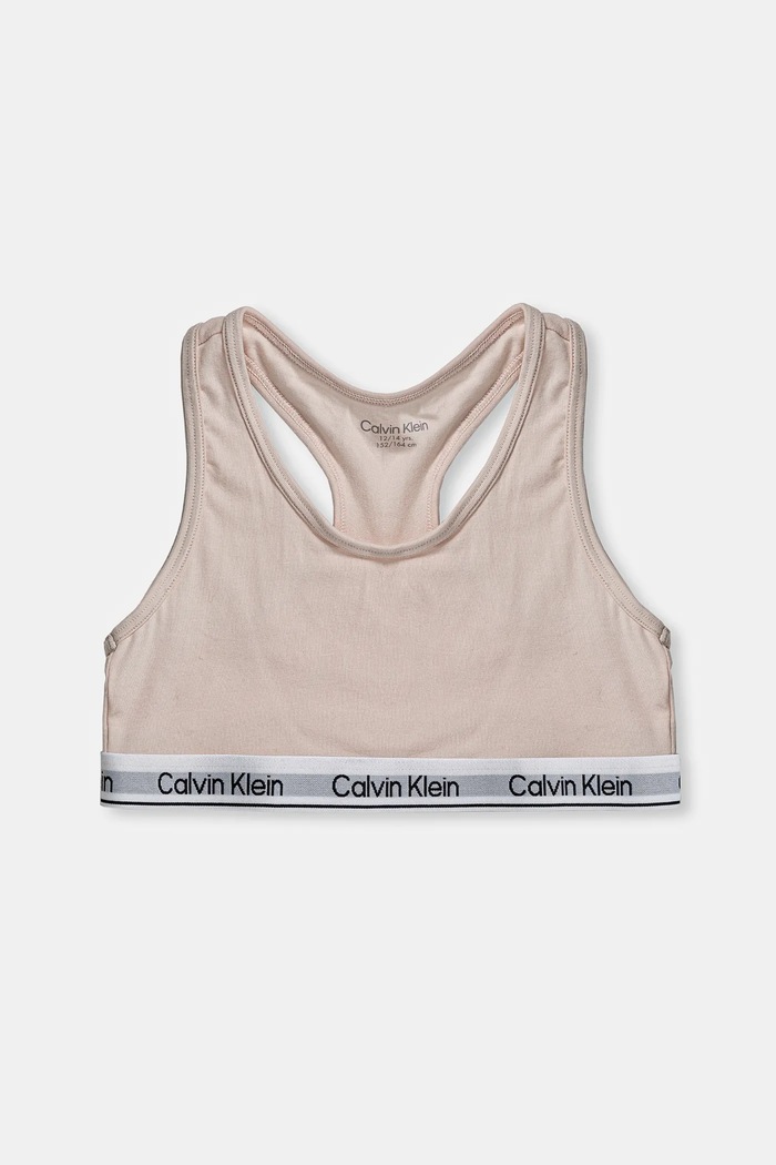 DÍVKA Dětská podprsenka Calvin Klein Underwear 2-pack G80G800742.PPYA šedá